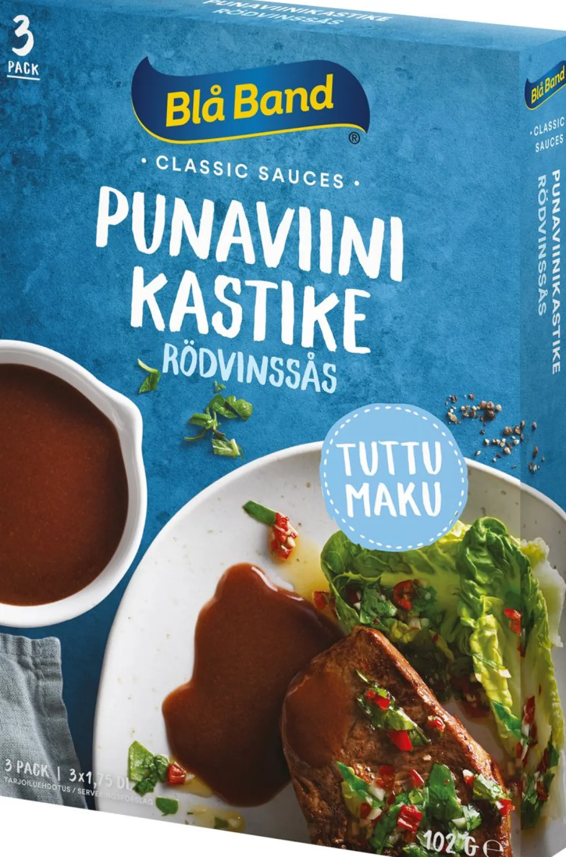 BLÅ BAND PUNAVIINIKASTIKE SÄÄSTÖ 105 G