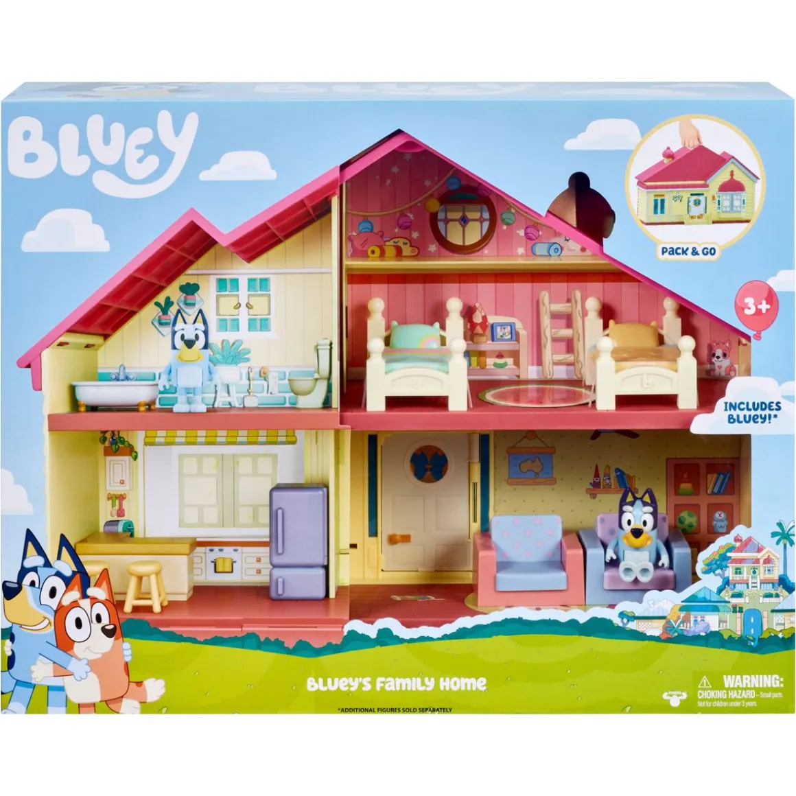 BLUEY FAMILY-KOTI, 1 HAHMO, HUONEKALUT