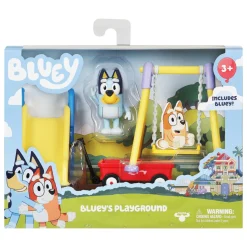 BLUEY MINI -LEIKKISETTI, LEIKKIKENTTÄ JA HAHMO