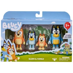 BLUEY PERHEEN HAHMOT 4 KPL