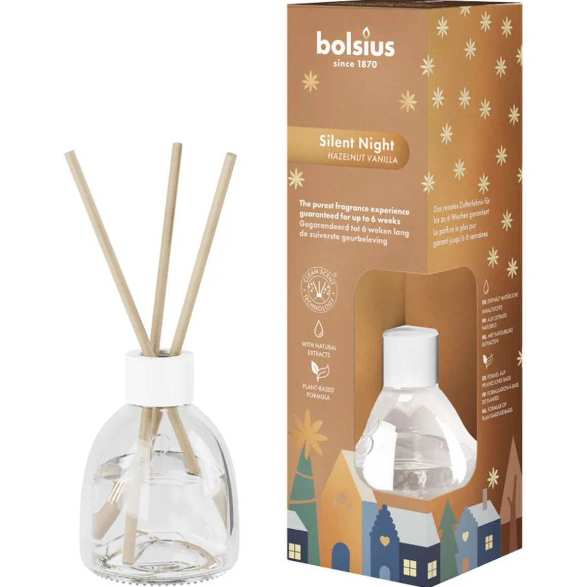 BOLSIUS BOLSIUS TRUE GLOW HUONETUOKSU SILENT NIGHT - 60 ML