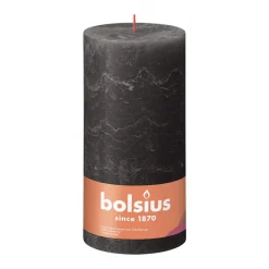 BOLSIUS PÖYTÄKYNTTILÄ 200/100 STORMY GREY