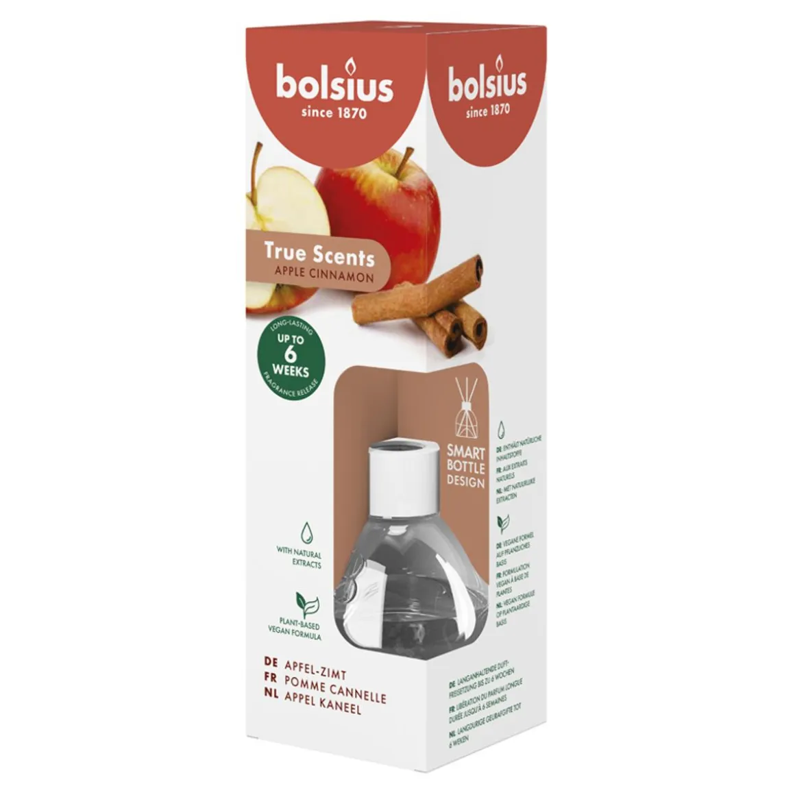 BOLSIUS TUOKSUTIKKU 60ML APPLE CINNAMON