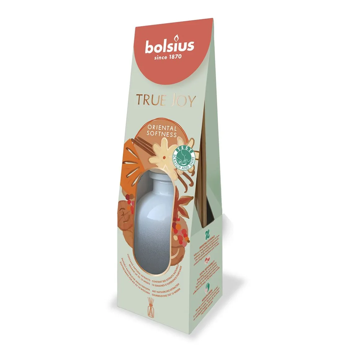 BOLSIUS TUOKSUTIKKU 80ML ORIENTAL SOFTNESS