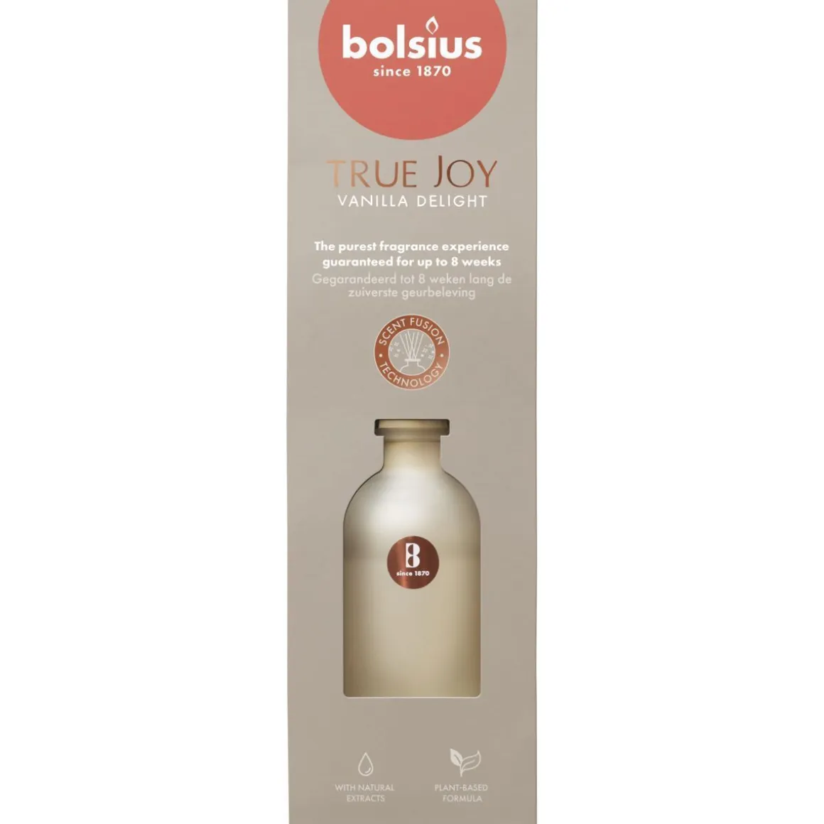 BOLSIUS TUOKSUTIKKU 80ML VANILLA DELIGHT