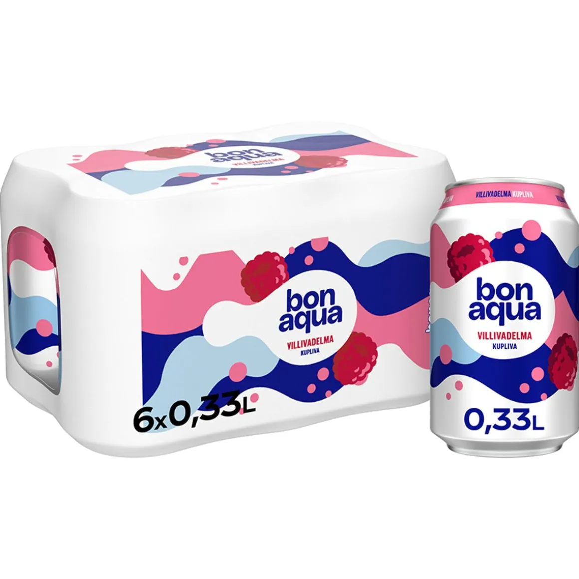 BONAQUA VILLIVADELMA 0,33 TLK 6-PACK 1,98 L