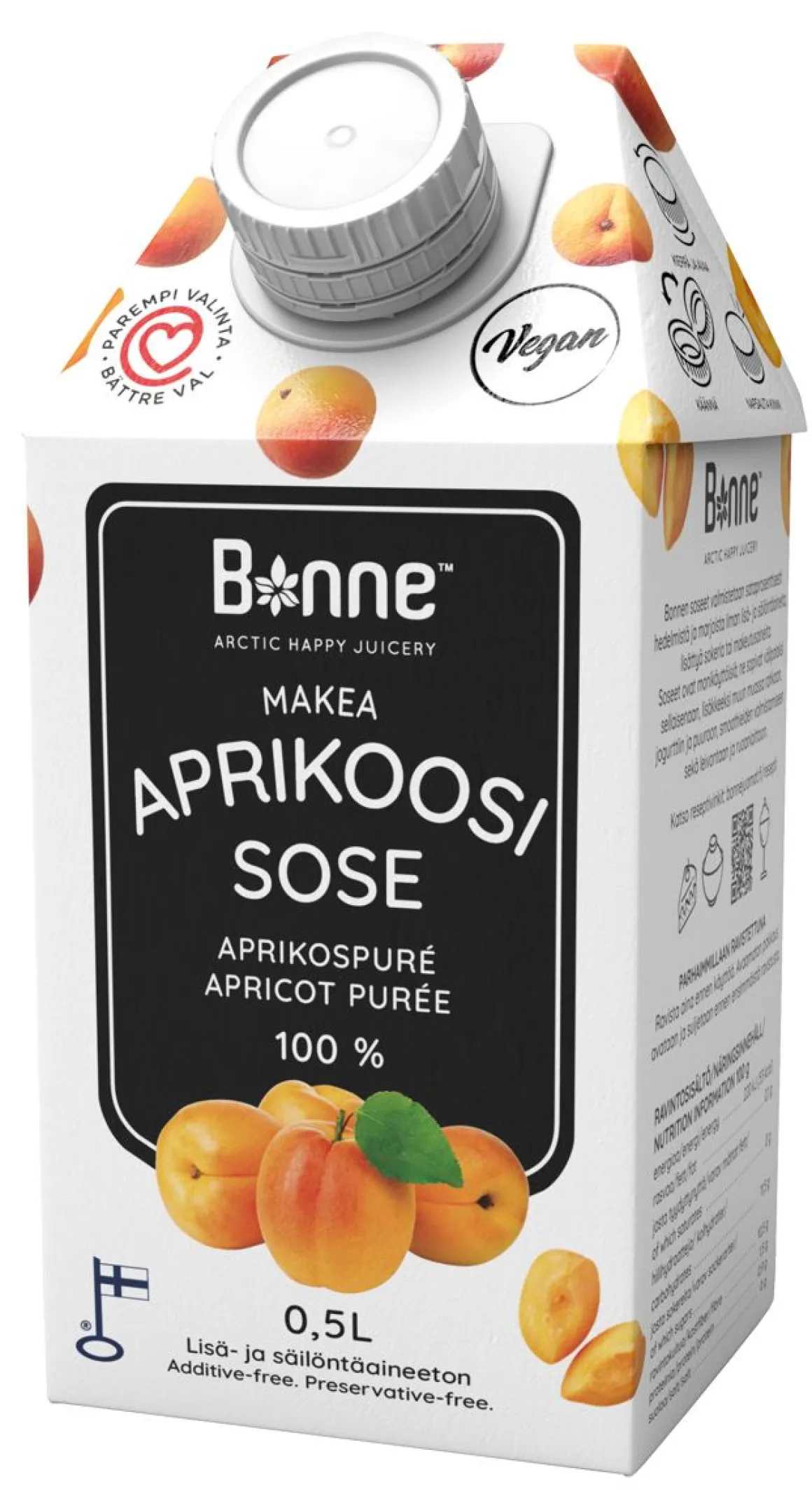 BONNE APRIKOOSISOSE PREMIUM 100% 500 ML