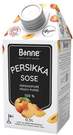BONNE PERSIKKASOSE PREMIUM 100% 500 ML