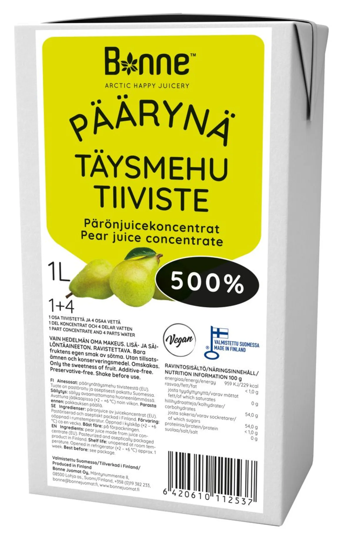 BONNE PÄÄRYNÄTÄYSMEHUTIIVISTE 500% 1 L