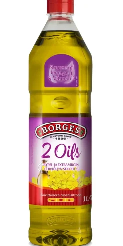 BORGES RYPSI- JA NEITSYTOLIIVIÖLJY 1 L