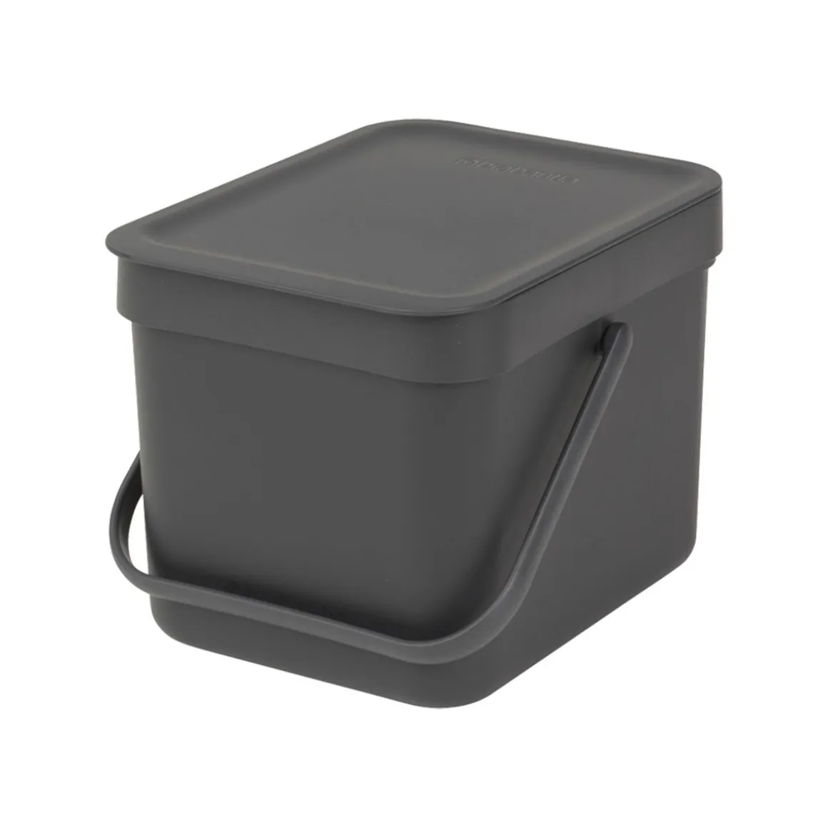 BRABANTIA SORT & GO 6 L ROSKA-ASTIA SEINÄKIINNITYS GREY