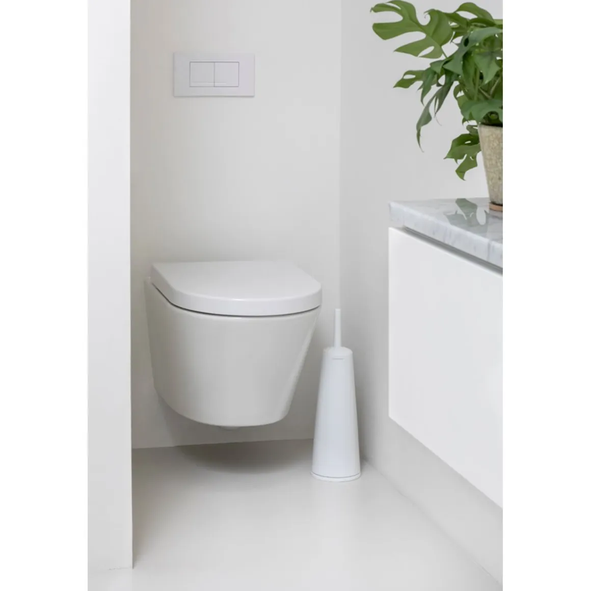 BRABANTIA RENEW WC- HARJA JA TELINE VALKOINEN
