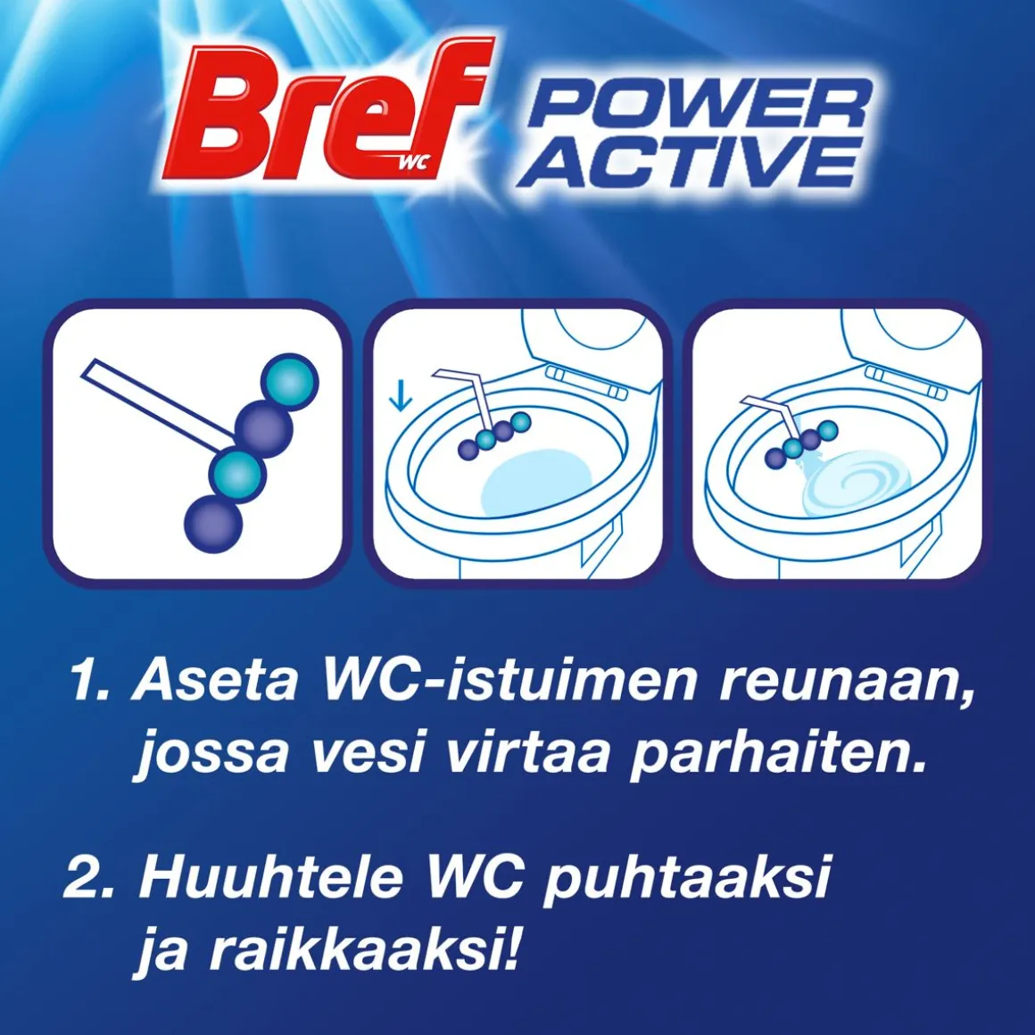 BREF POWER ACTIVE OCEAN DUO WC-RAIKASTIN 2-PACK 100 G