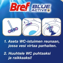 BREF BLUE ACTIVE FLOWER DUO WC-RAIKASTIN 2-PACK 100 G