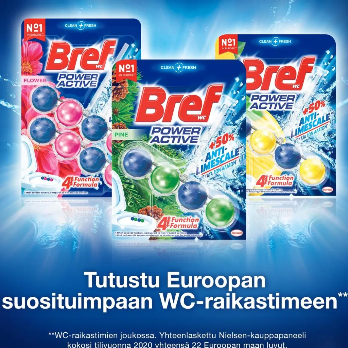 BREF POWER ACTIVE PINE WC-RAIKASTIN 50 G