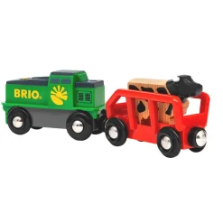 BRIO PARISTOKÄYTTÖINEN MAATILAJUNA