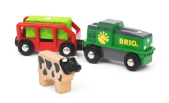 BRIO PARISTOKÄYTTÖINEN MAATILAJUNA