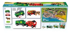 BRIO PARISTOKÄYTTÖINEN MAATILAJUNA