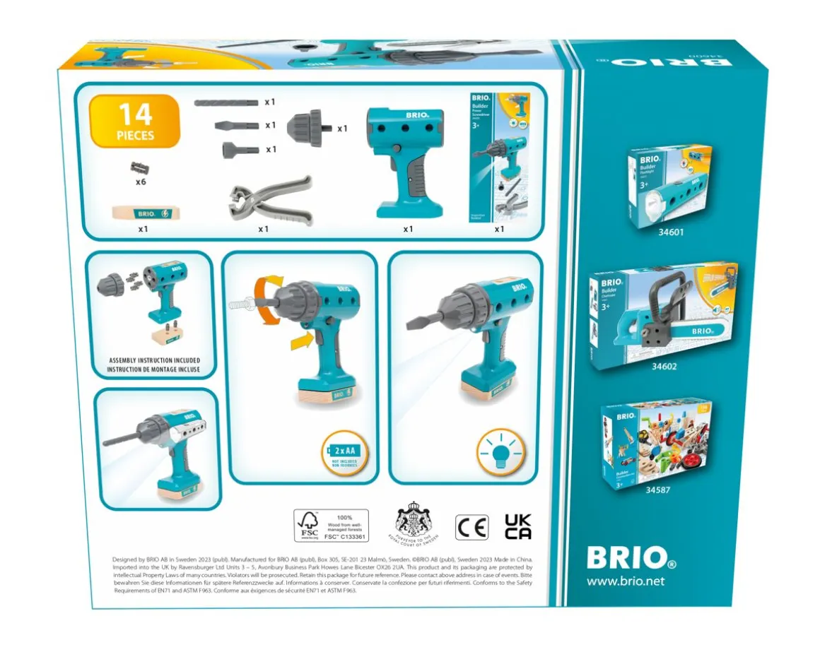 BRIO BUILDER POWER RUUVIMEISSELI