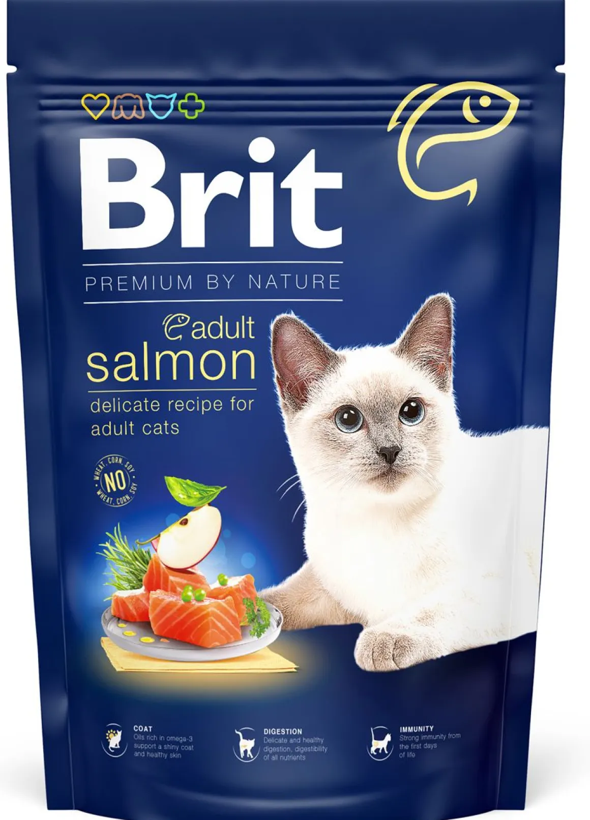 BRIT PREMIUM BY NATURE LOHTA AIK. KISSOILLE 300 G