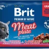 BRIT PREMIUM CAT ANNOSP. ADULT MEAT PLATE 4*100G 400 G