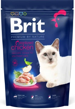 BRIT PREMIUM BY NATURE KANAA STER. KISSOILLE 1,5 KG