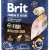 BRIT PREMIUM BY NATURE PATE FISH WITH FISH SKIN 800 G