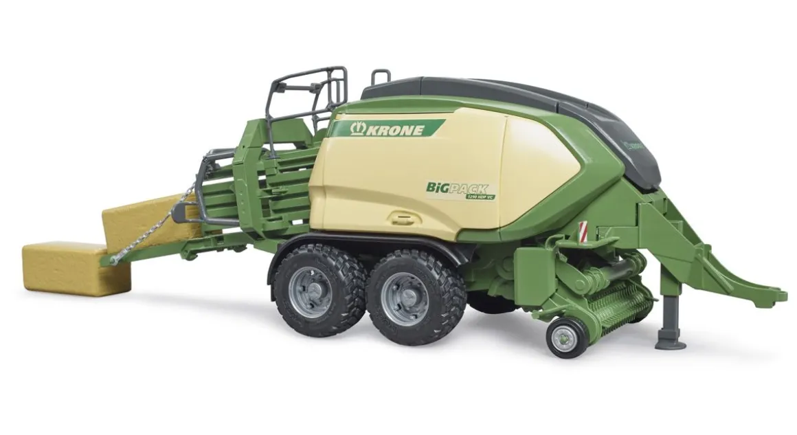 BRUDER BR2033 KRONE BIG PACK 1290 HDP VC PAALAIN JA 2 PAALIA