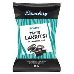 BRUNBERG MINTTUTÄYTELAKRITSI  200 G