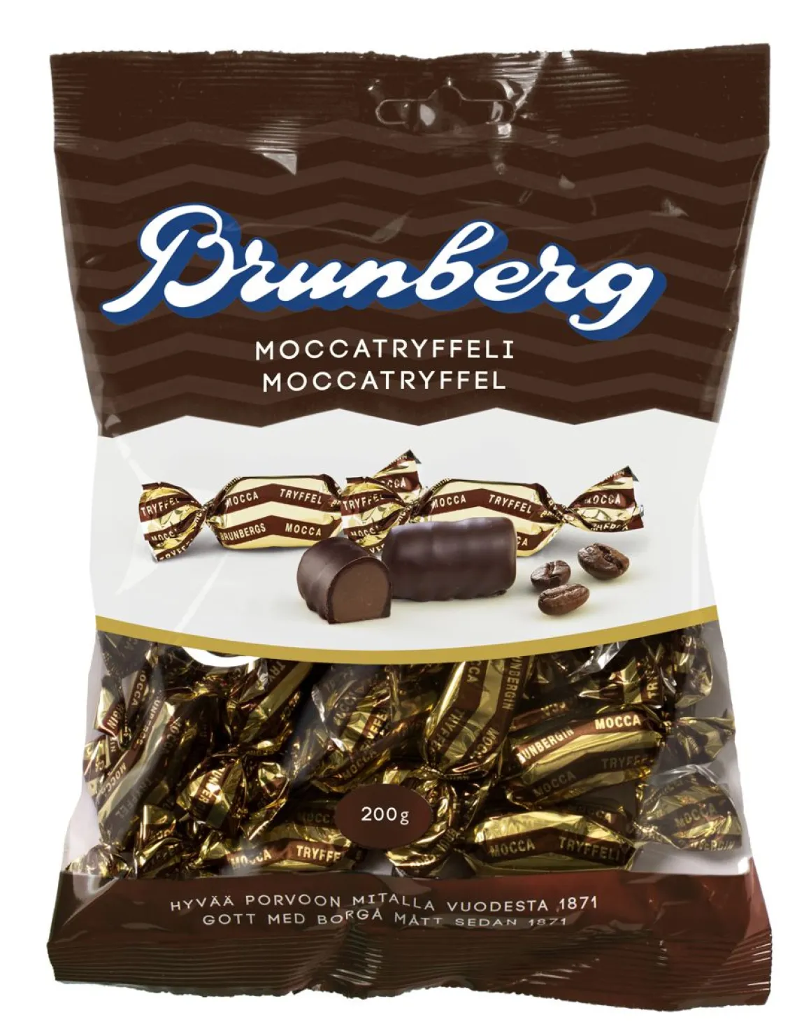 BRUNBERG MOCCATRYFFELI 200 G