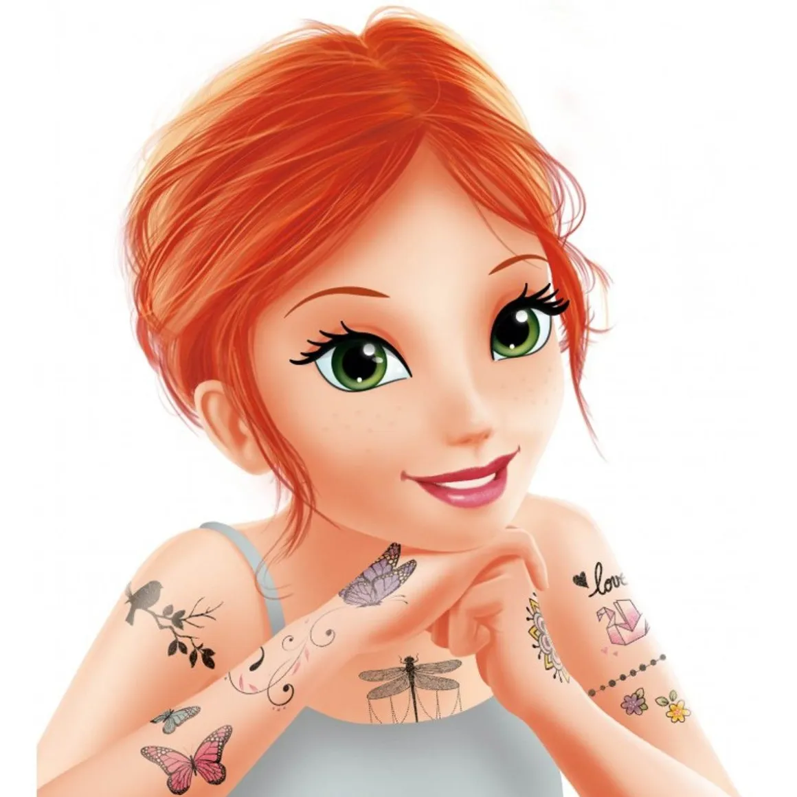 BUKI WASH OFF TATUOINTITARRA, GLITTER