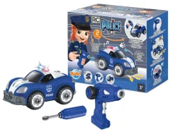 BUKI R/C POLICE CAR, KAUKO-OHJATTAVA POLIISI-AUTO