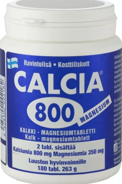 CALCIA 800 MAGNESIUM 180 KPL