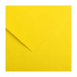 CANSON IRIS VIVALDI 240G 50X65 04 CANARY YELLOW VÄRIKARTONKI