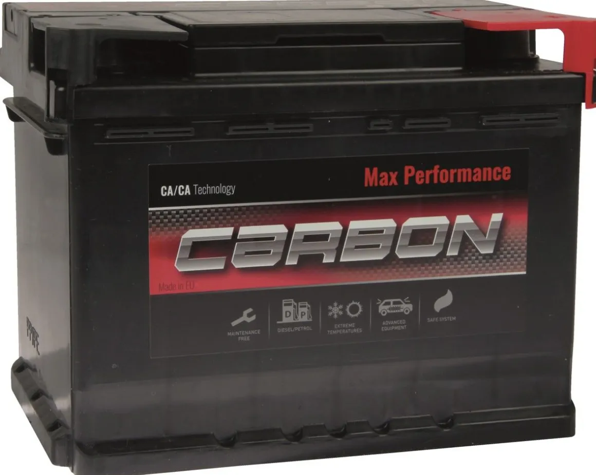 CARBON AKKU 60AH 242X175X190 480A(EN) -/+