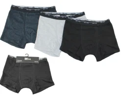 CARLSTEINS BOKSERIT 3-PACK 146/152 MUSTA/VALK