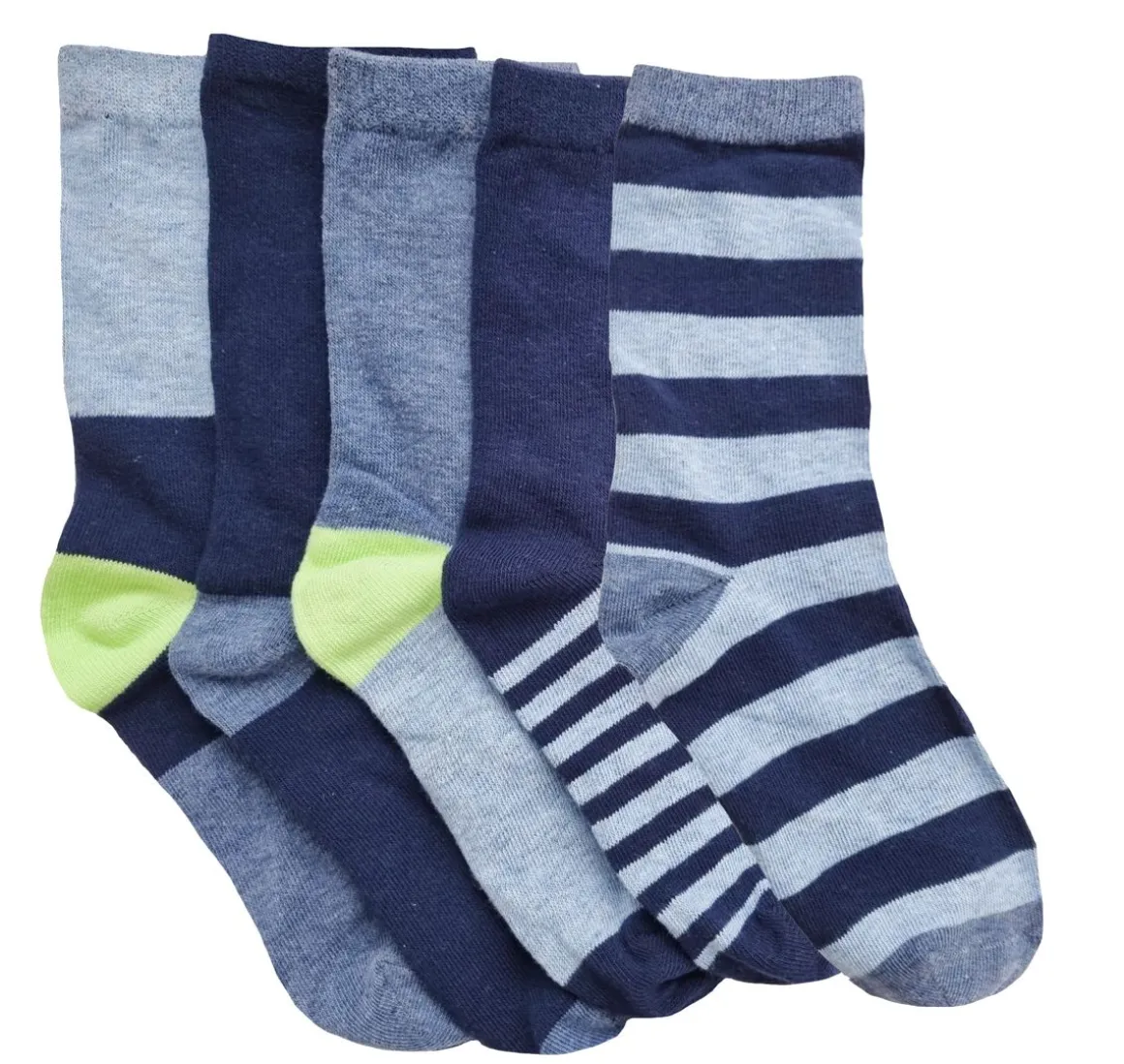 CARLSTEINS LASTEN SUKAT 5-PACK 31/33 SININEN