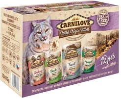 CARNILOVE KISSAN ANNOSATERIA KASTIKELAJITELMA 12*85G 1,02 KG