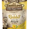 CARNILOVE KISSAN ANNOSATERIA KAST. KITTEN JÄNIS-KEHÄKUKKA 85 G