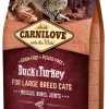 CARNILOVE KISSAN TÄYSRAVINTO ADULT HAIRBALL CONTROL ANKKA-FASAA 2 KG