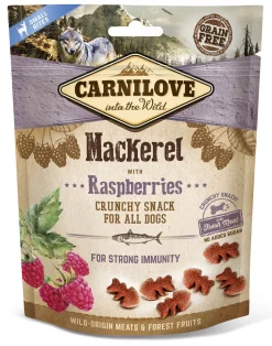 CARNILOVE KOIRAN RAPEA MAKUPALA MAKRILLI-VADELMA 200 G