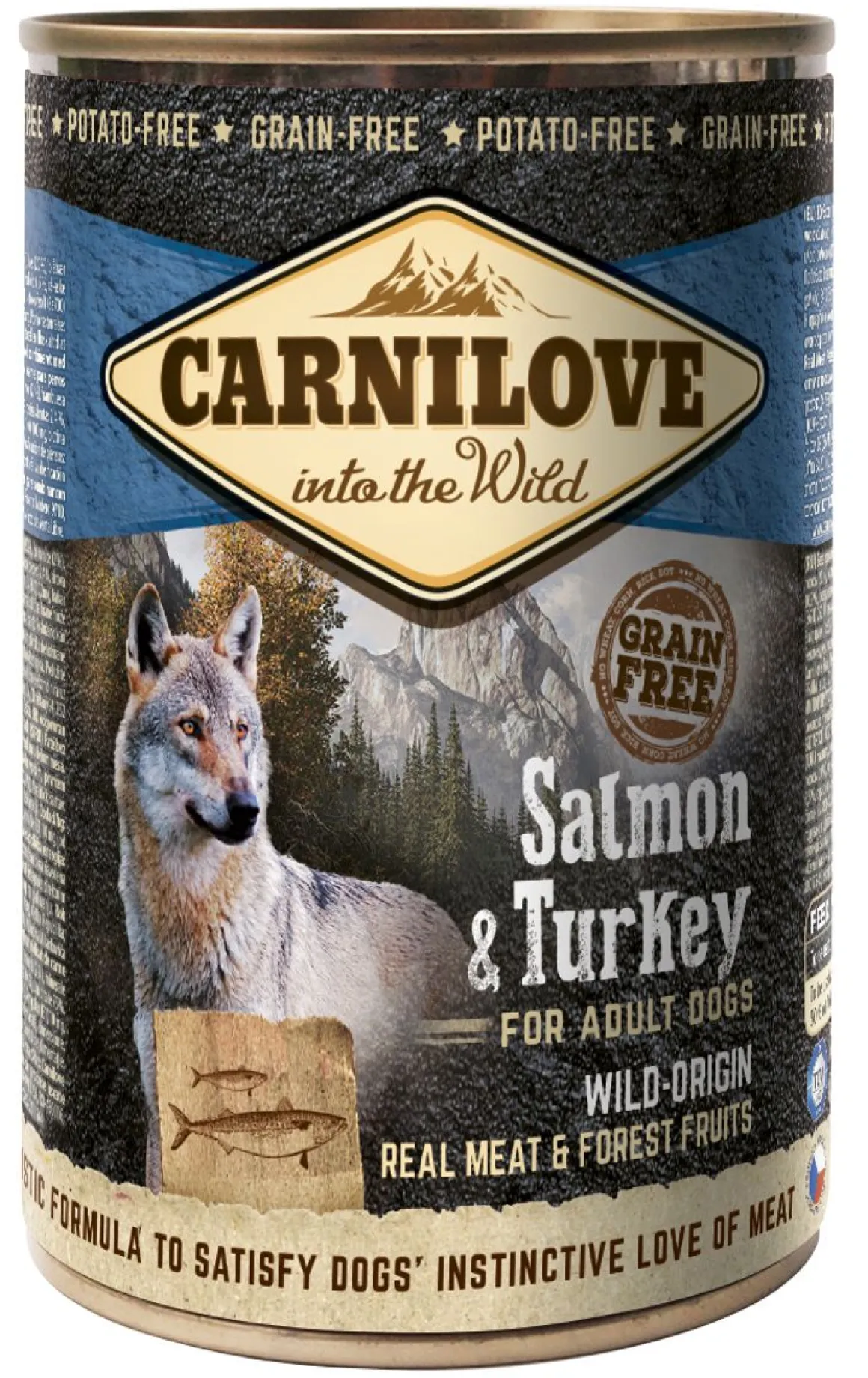 CARNILOVE KOIRANRUOKA ADULT LOHI-KALKKUNA 400 G