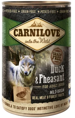 CARNILOVE KOIRANRUOKA ADULT ANKKA-FASAANI 400 G