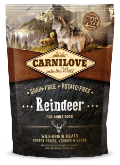 CARNILOVE KOIRAN TÄYSRAVINTO ADULT PORO 1,5 KG