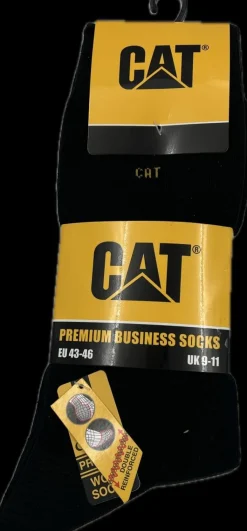 CAT PREMIUM BUSINESS SUKKA MUSTA 3-PACK 43/46