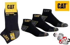 CAT WORK SNEAKER 3PR MUSTA 39-42
