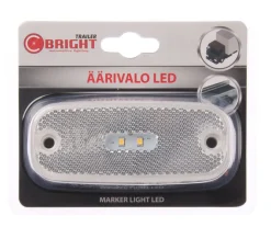 C-BRIGHT LED ÄÄRIVALO 111X45MM 12-24V KIRKAS