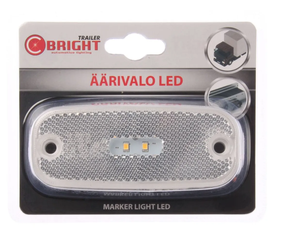 C-BRIGHT LED ÄÄRIVALO 111X45MM 12-24V KIRKAS