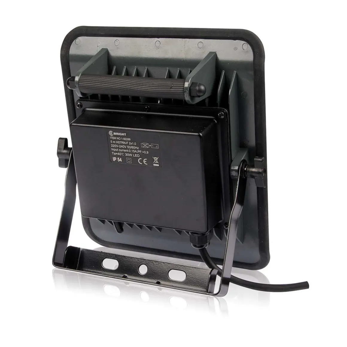 C-BRIGHT LED-TYÖVALAISIN 30W 5M KUMIKAAPELI IP20 2200LM