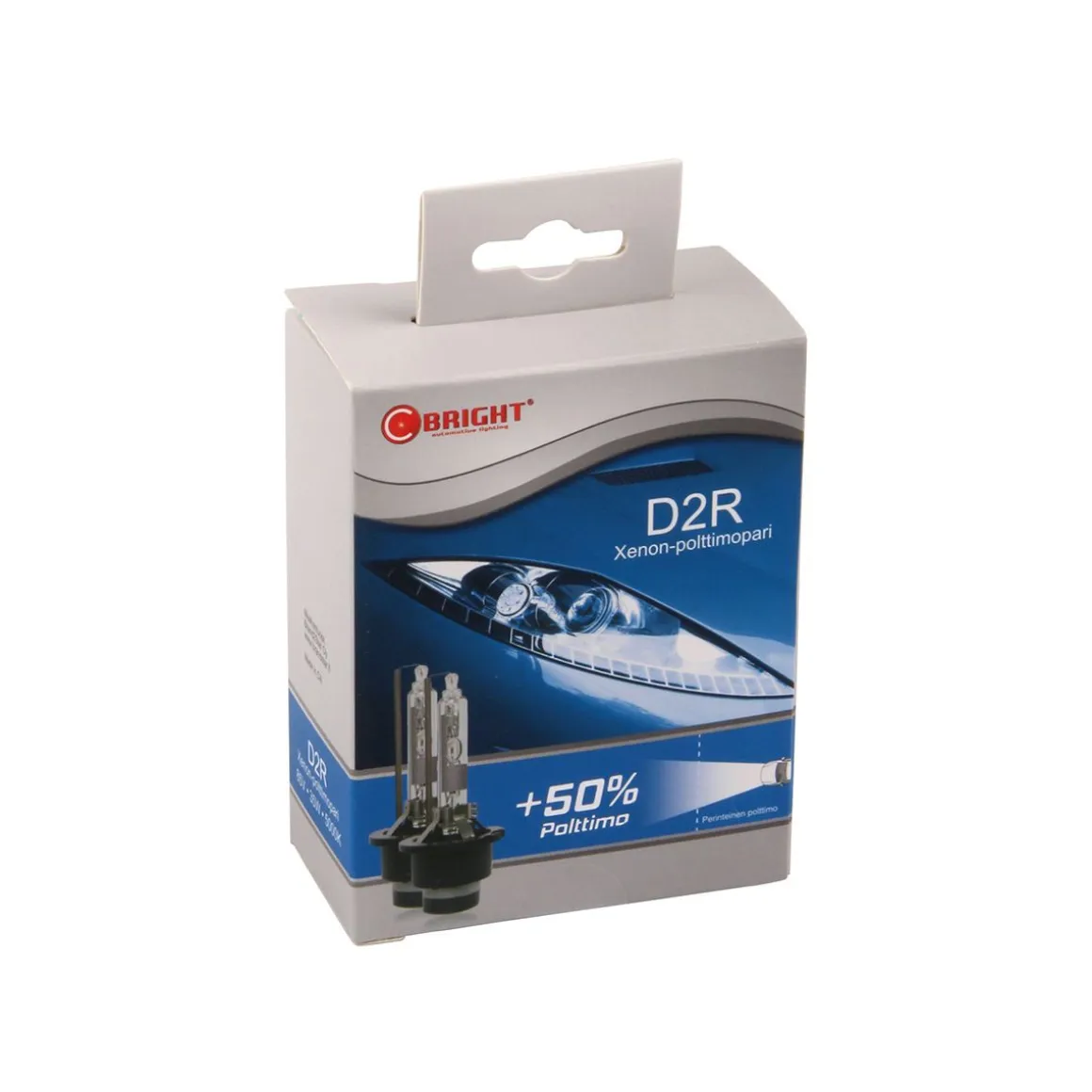C-BRIGHT XENON POLTTIMO D2R +50% 5000K 2KPL